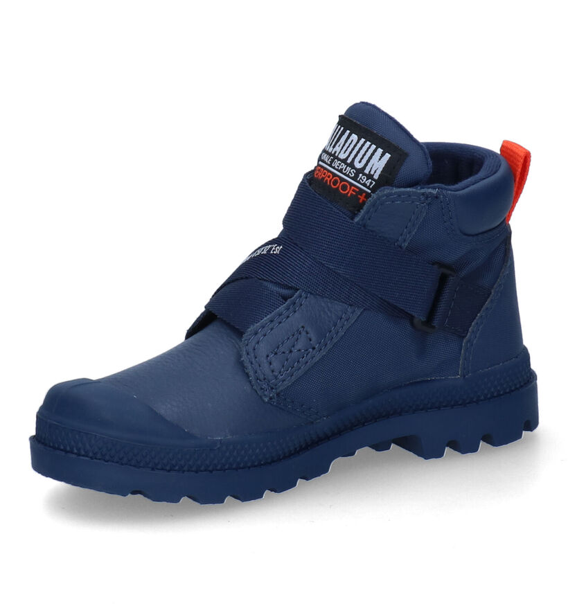 Palladium Pampa Zwarte Boots voor jongens (312974) - geschikt voor steunzolen