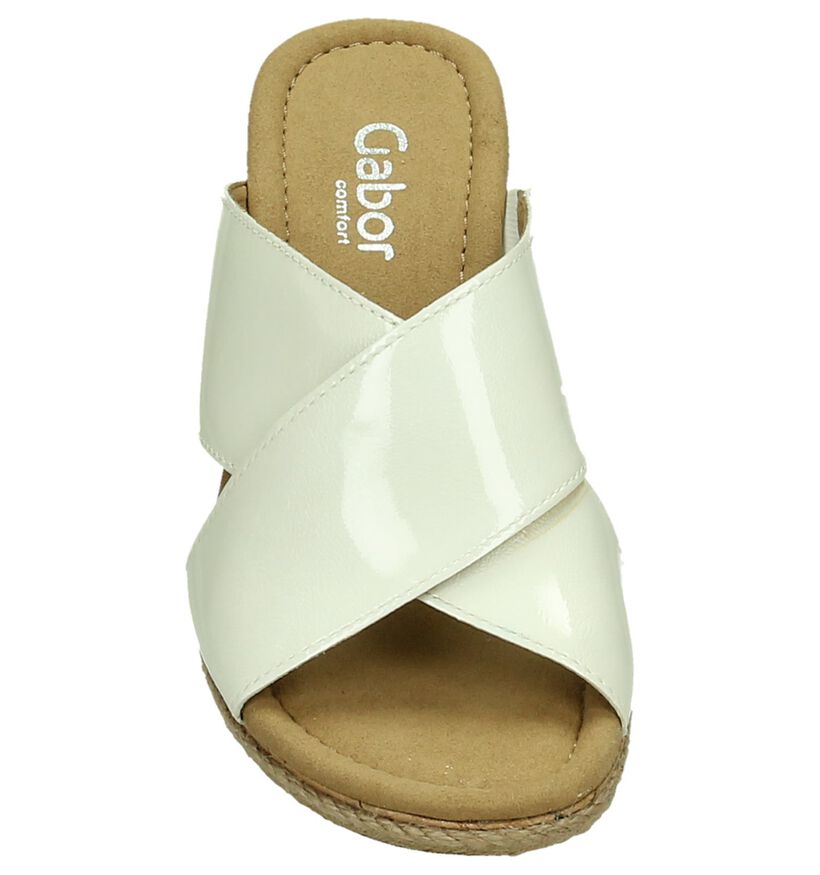 Gabor Comfort Witte Slippers , , pdp