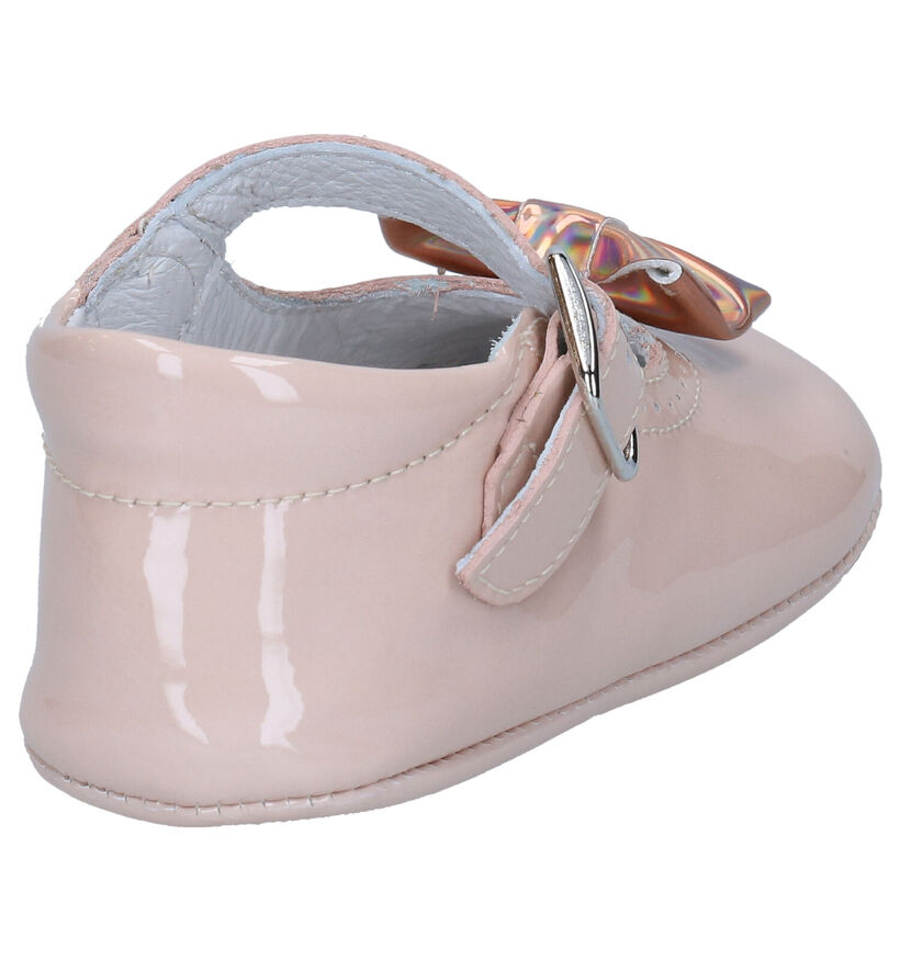 Beberlis Pehoe Chaussons Bébe en Rose en verni (287461)