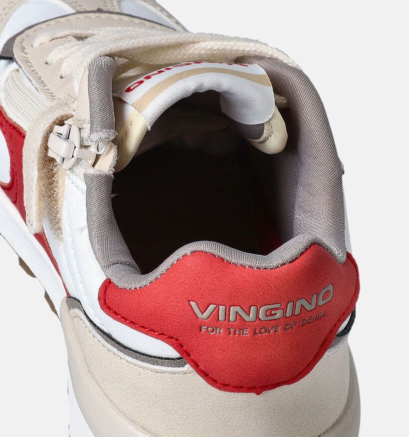 Vingino Beige Sneakers voor meisjes (357516) - geschikt voor steunzolen