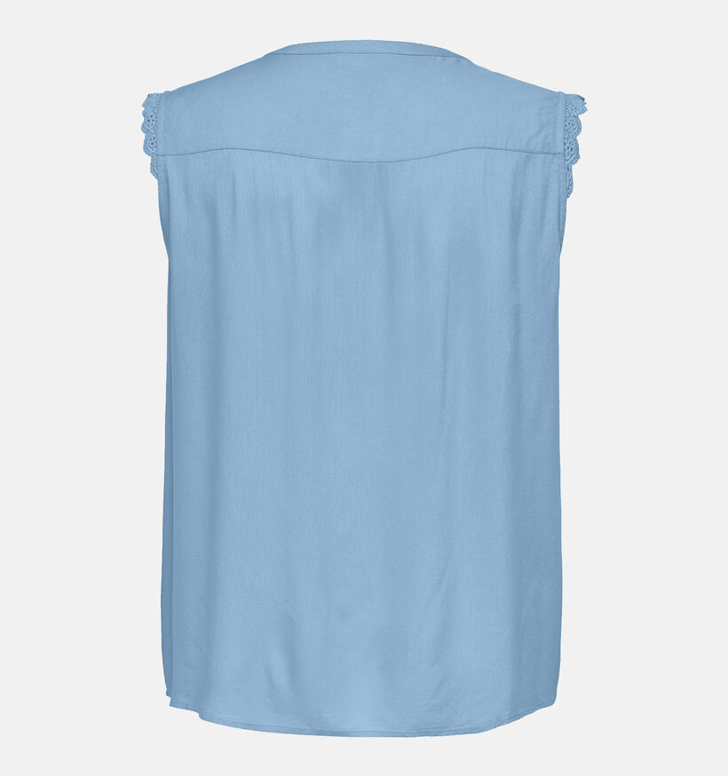 ONLY Carmakoma Mumi Blauwe Top voor dames (342915)