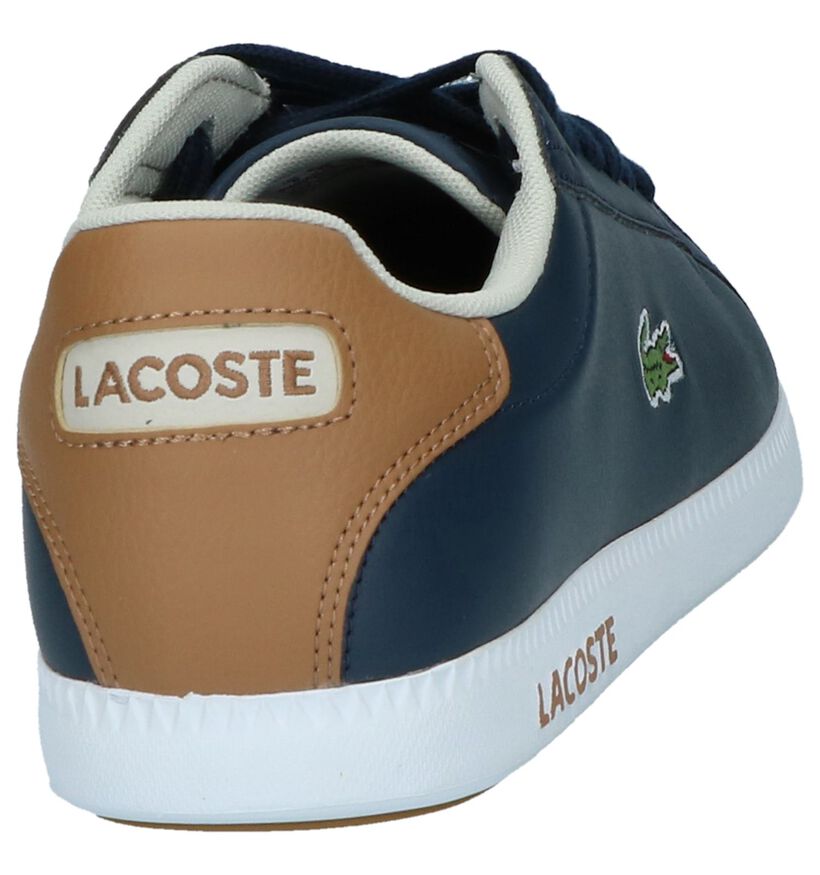 Donkerblauwe Sneakers Lacoste Graduate LCR3, , pdp