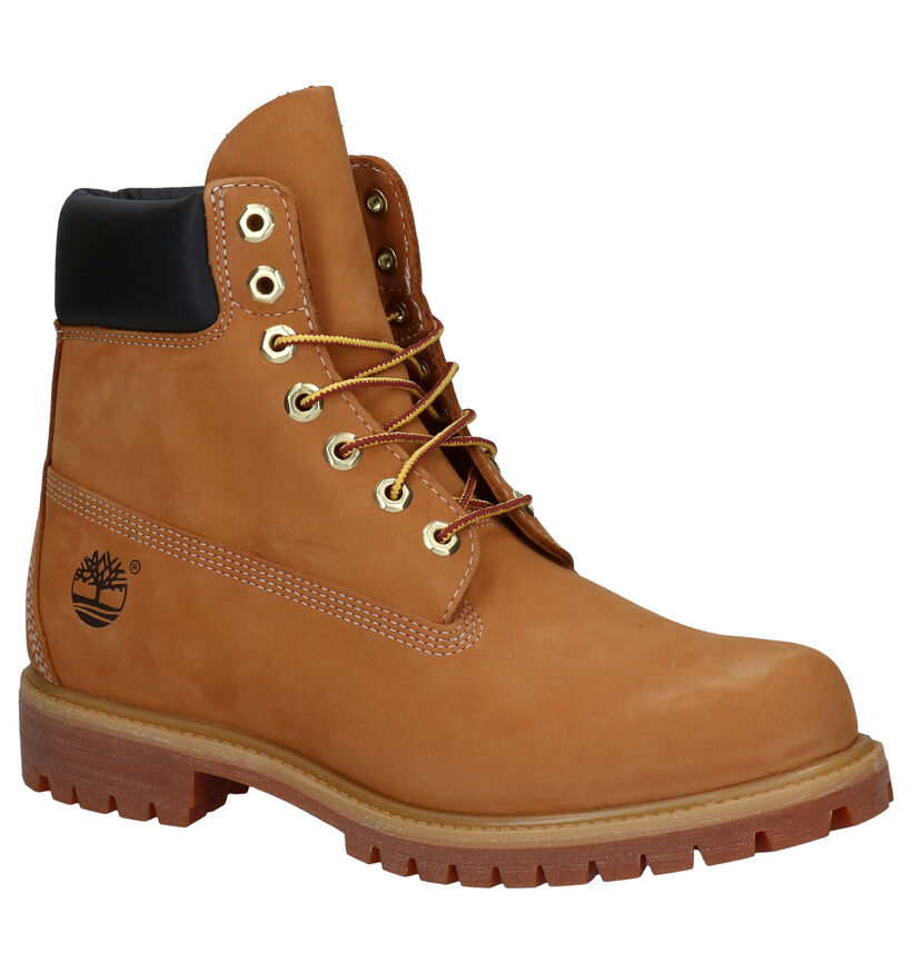 Timberland 6 inch Premium Gele Bottines voor heren (328644) - geschikt voor steunzolen