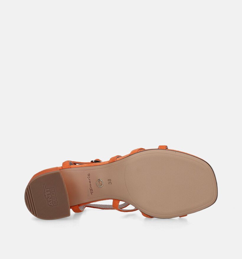 Tamaris Oranje Sandalen Met Blokhak voor dames (338272)