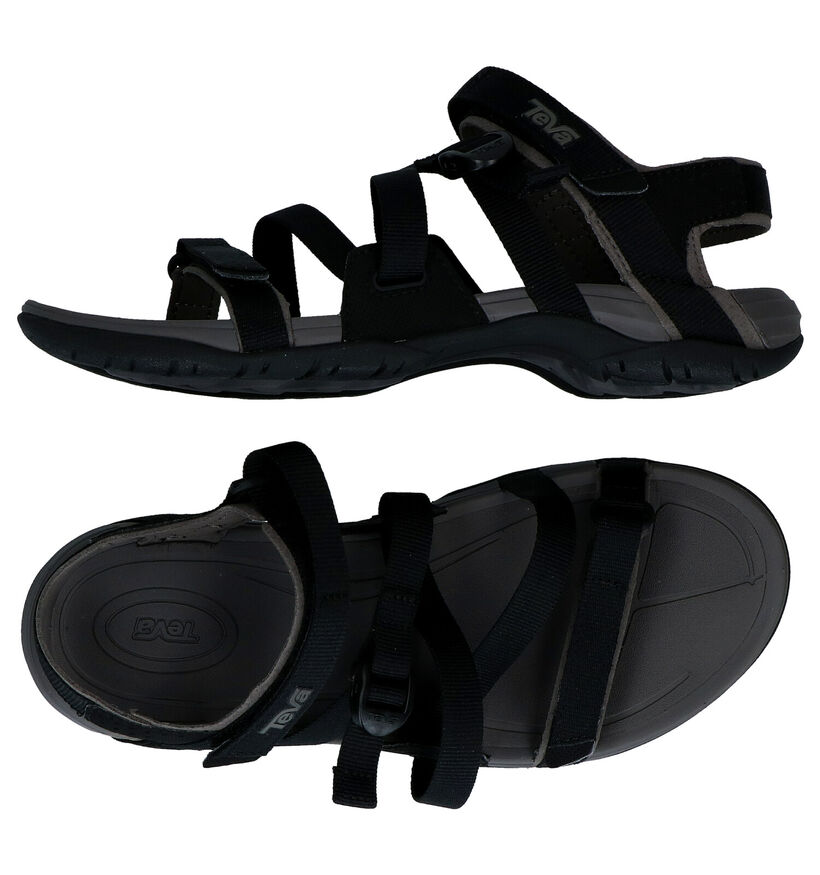 Teva Ascona Sport Blauwe Sandalen in stof (289104)
