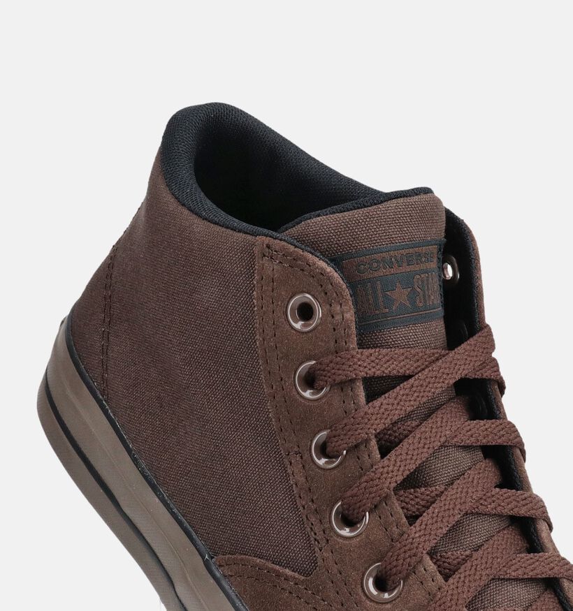 Converse Chuck Taylor All Star Malden Donkerbruine Sneakers voor heren (376033) - geschikt voor steunzolen