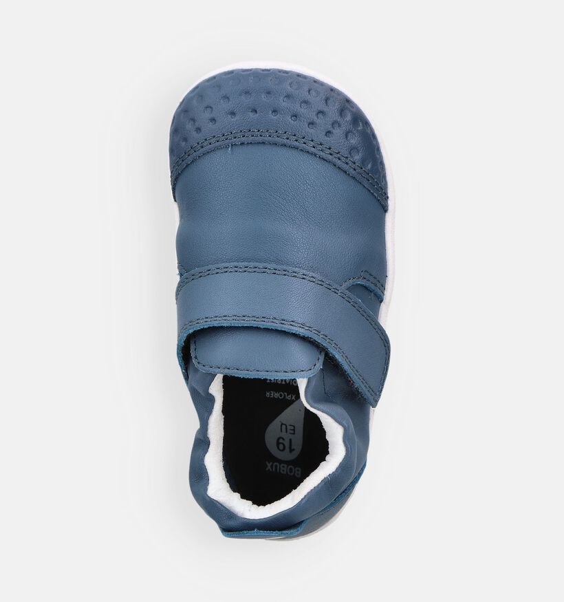 Bobux Xplorer Go Chaussons pour b&eacute;b&eacute; en Bleu Fonc&eacute; pour gar&ccedil;ons (370088)