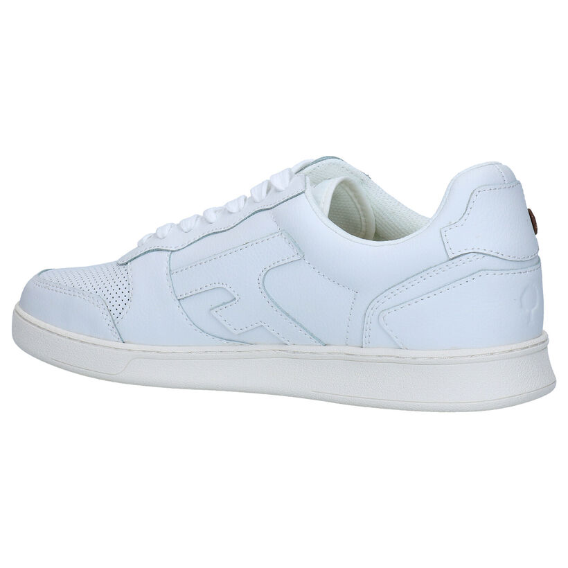 Faguo Hazel Witte Sneakers in leer (289026)