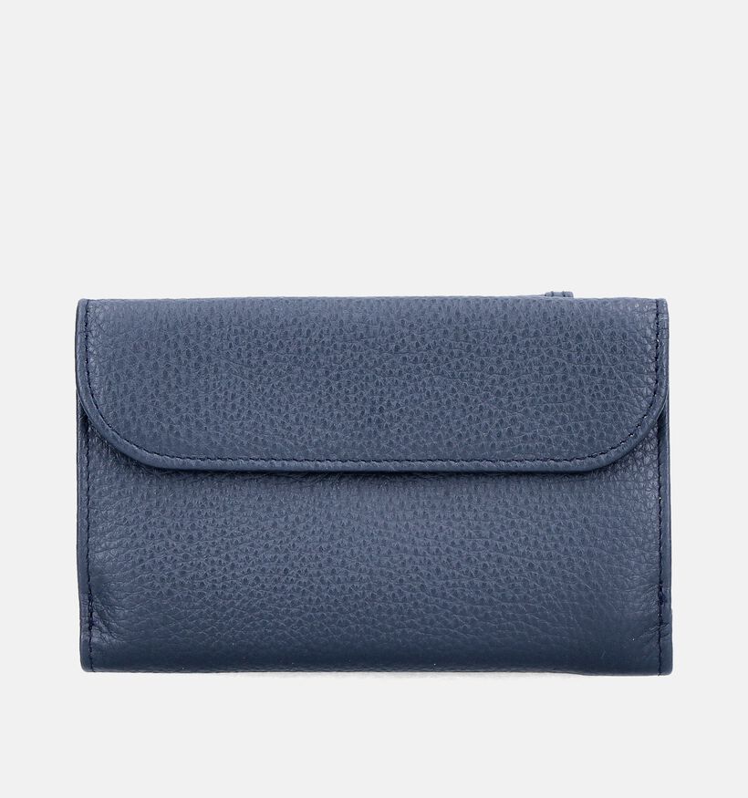 Crinkles Porte-monnaie en Bleu fonc&eacute; pour femmes (375955)