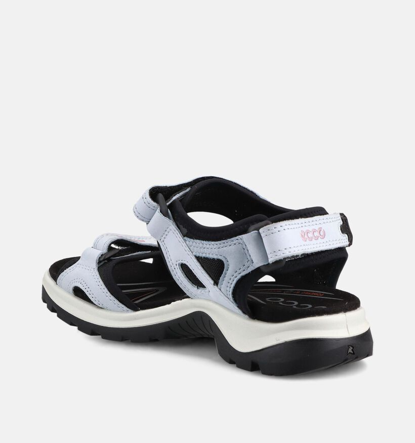 Offroad Sandales plates en Bleu clair pour femmes (369779)