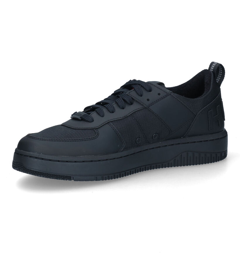 Hugo Kilian Tenn Baskets en Noir en simili cuir (314259)