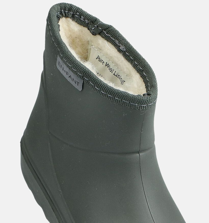 En Fant Bottes de pluie en Vert pour filles, garçons (360228)