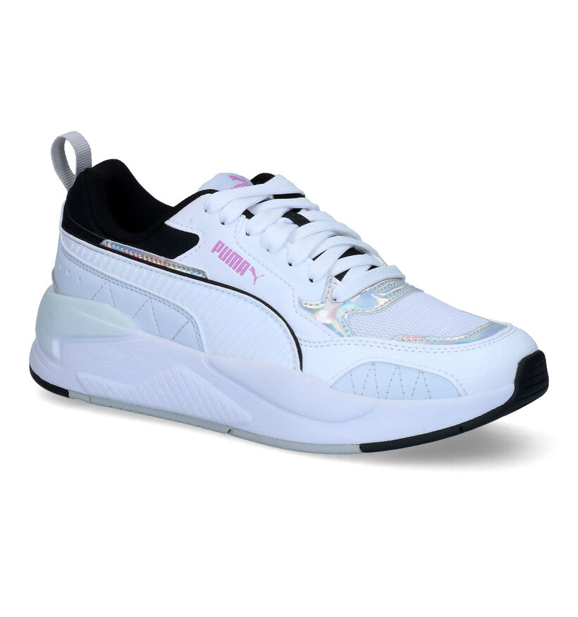 Puma X-Ray Square Witte Sneakers voor meisjes (301333) - geschikt voor steunzolen