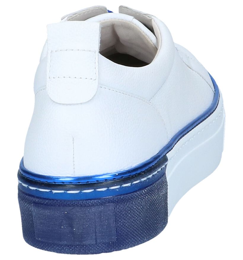 Witte Veterschoenen Gabor Best Fitting in leer (245392)