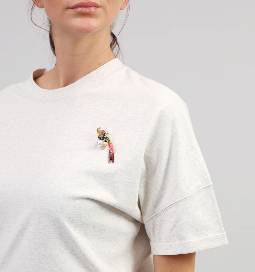 Orfeo Clara T-shirt en Écru pour femmes (358540)