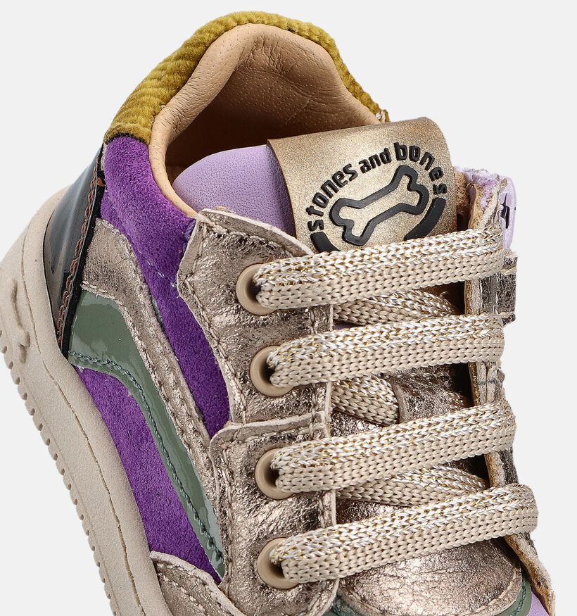 STONES and BONES Paarse Sneakers voor meisjes (363943) - geschikt voor steunzolen