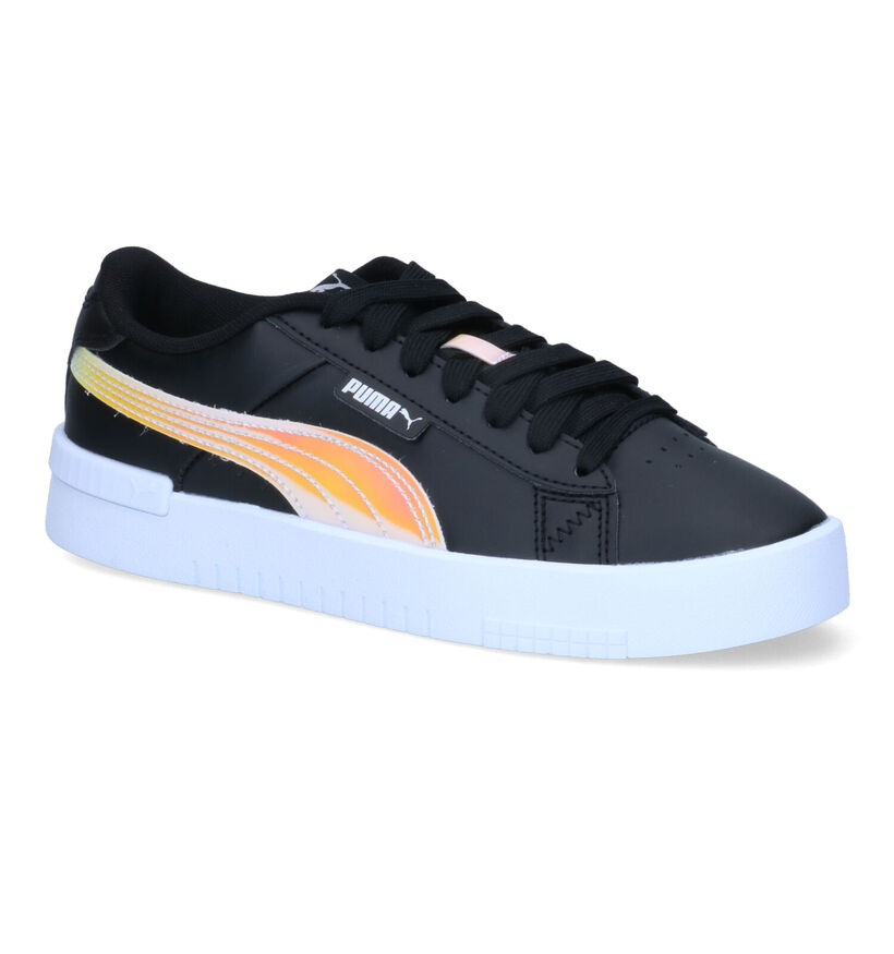 Puma Jada Holo Witte Sneakers voor meisjes (301334) - geschikt voor steunzolen