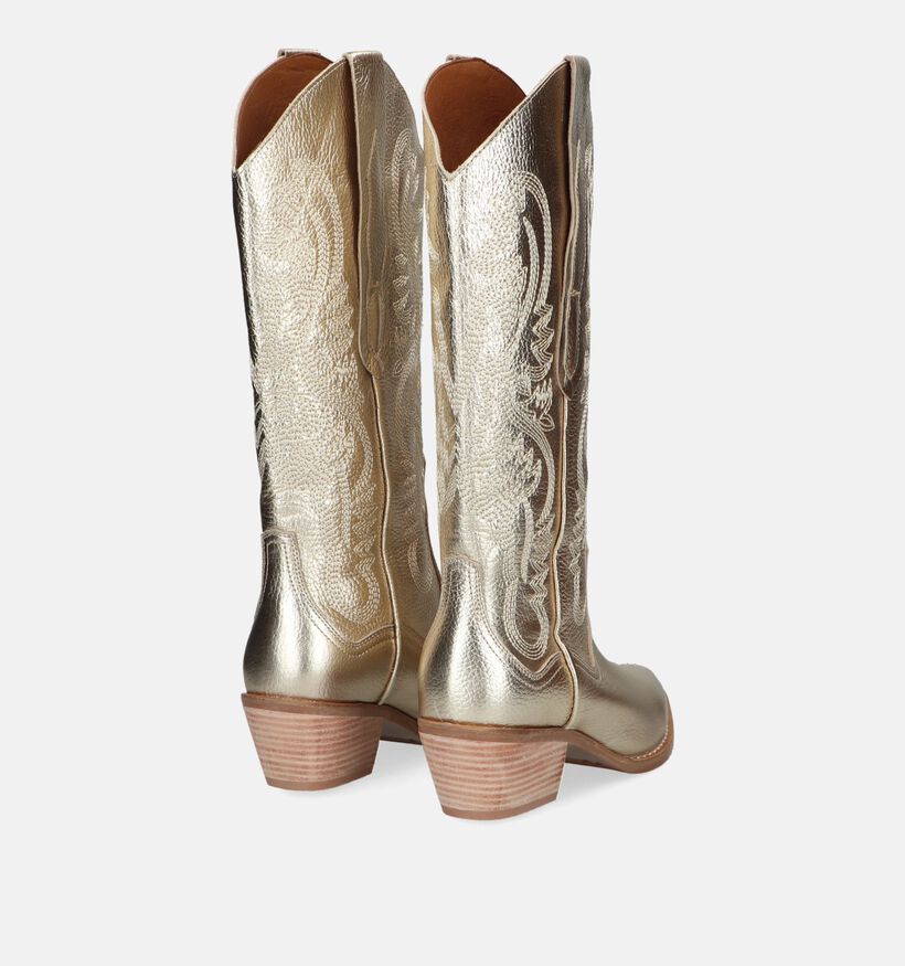 Babouche Gouden Cowboy Boots voor dames (332783)