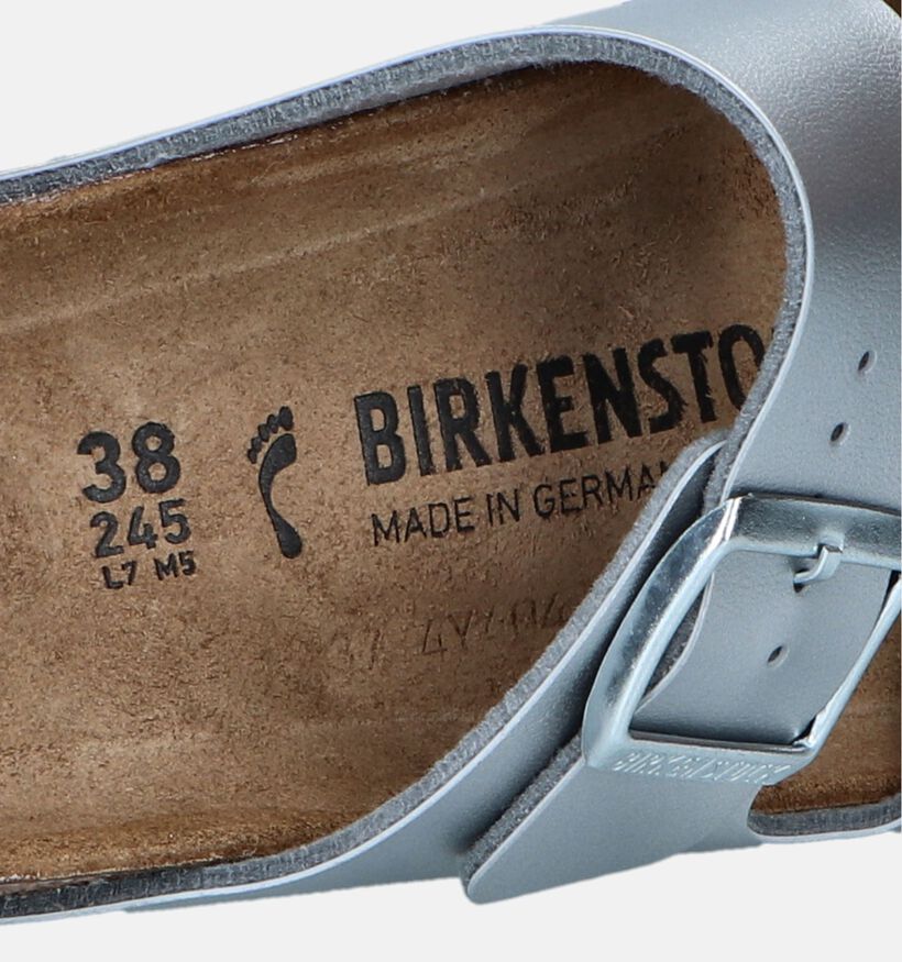 Birkenstock Arizona Zilveren Slippers voor dames (343924)