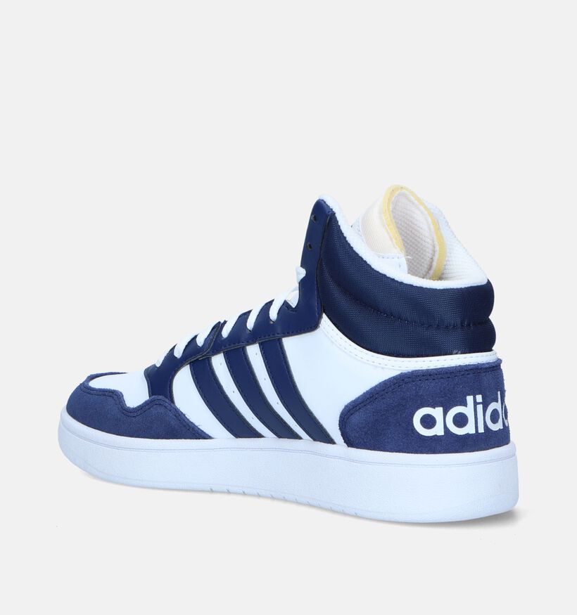 adidas Hoops 3.0 Mid Blauwe Sneakers voor heren (334730)