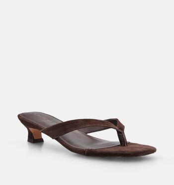 Laurent David Nu-pieds Marron