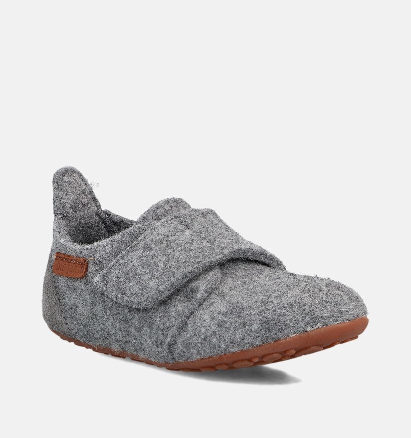 Bisgaard Grijze Pantoffels voor jongens (372513)