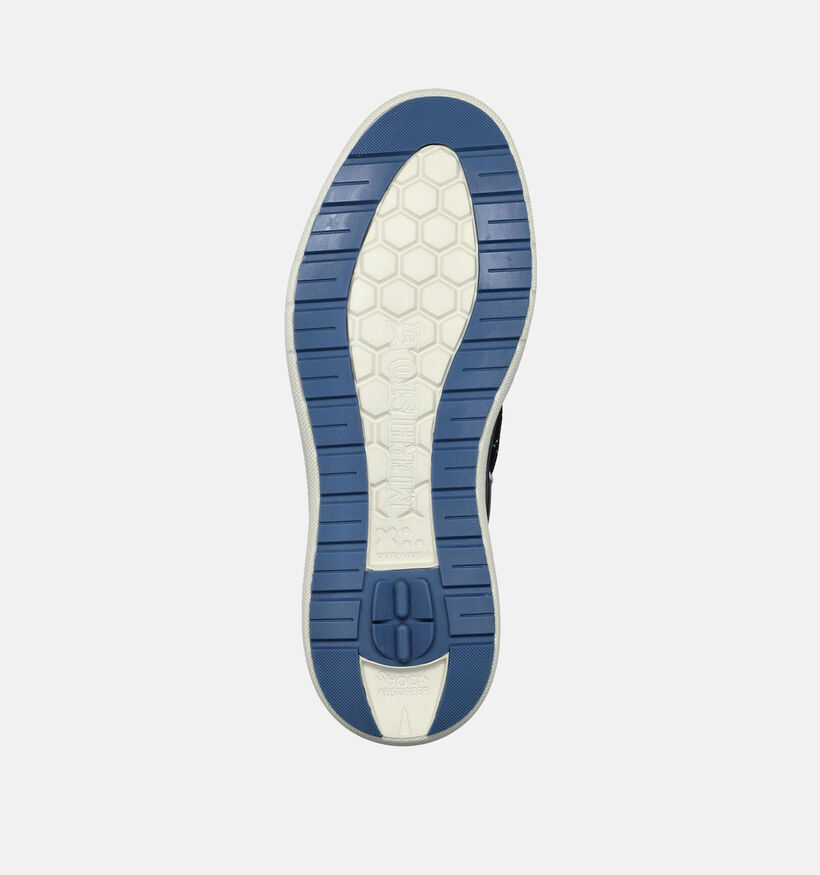 Mephisto Jozio Nomad Veterschoenen Donkerblauw voor heren (355184) - geschikt voor steunzolen