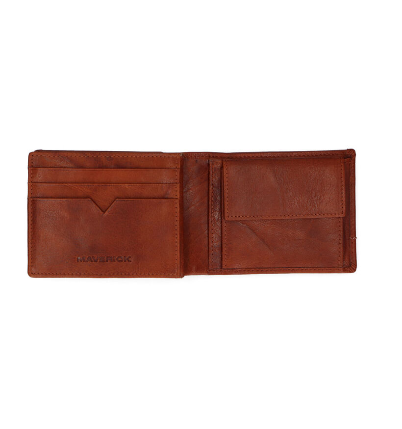 Maverick Portefeuille en Marron pour hommes (349906)