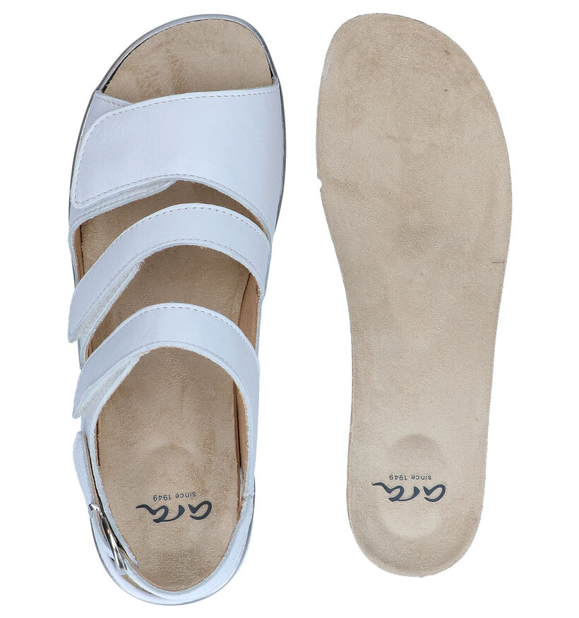 Ara Courtyard Witte Sandalen in leer (288967)