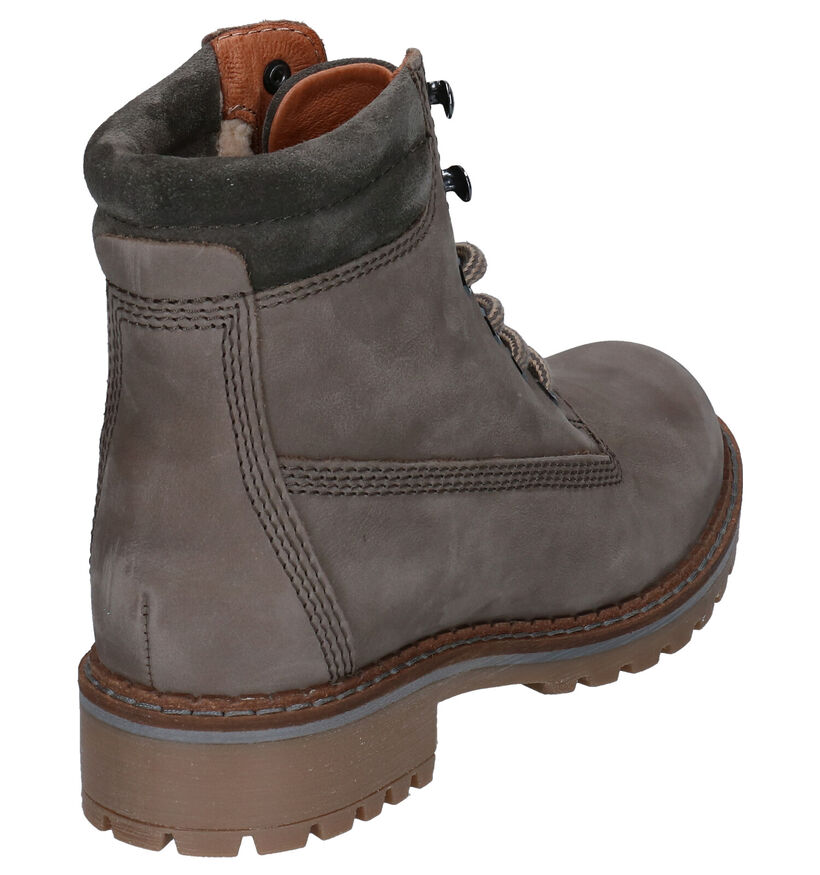 Dazzle Oranje Boots in nubuck (278832)