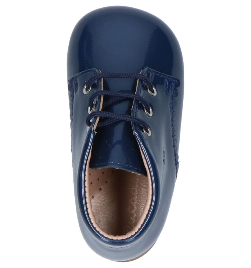 Eli Chaussures pour bébé  en Bleu foncé en cuir verni (260862)