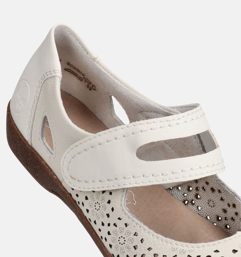 Rieker Chaussures confort en Blanc pour femmes (370440)