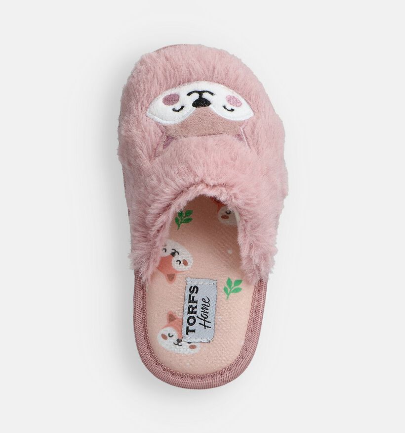 Torfs Home Fox Roze Pantoffels Torfs Home Fox Roze Pantoffels voor meisjes (365529)