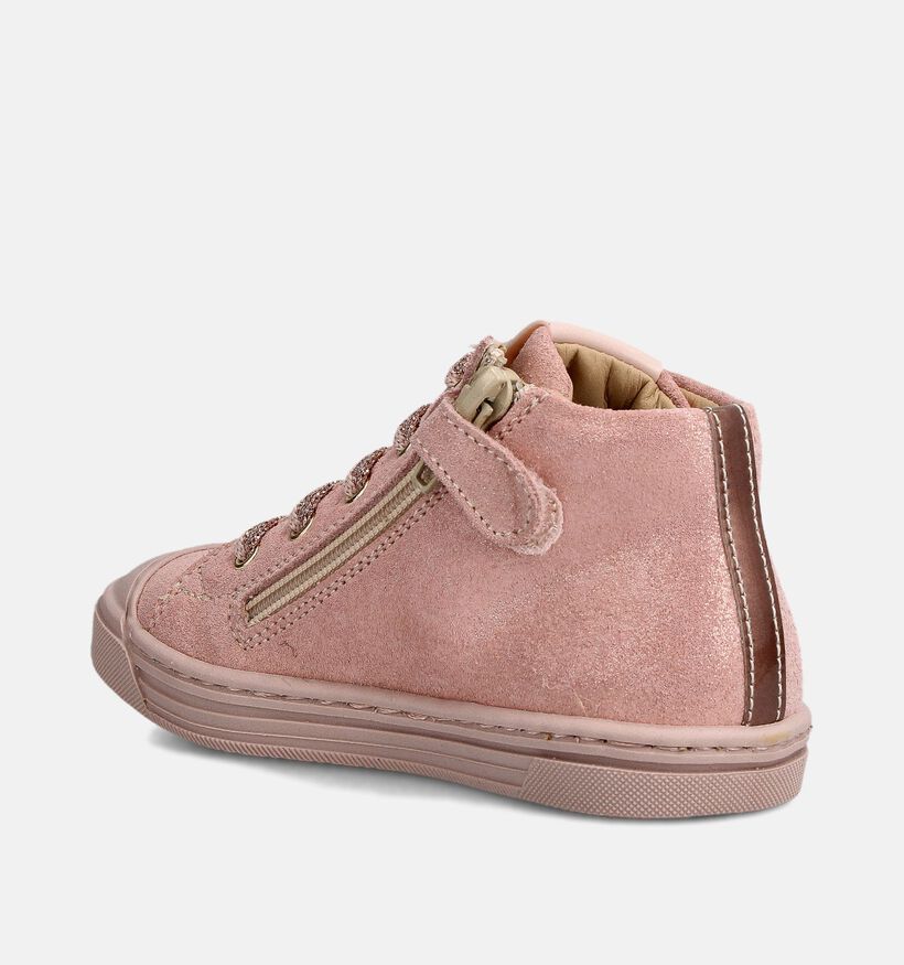 STONES and BONES Merg Roze Hoge Sneakers voor meisjes (362027) - geschikt voor steunzolen