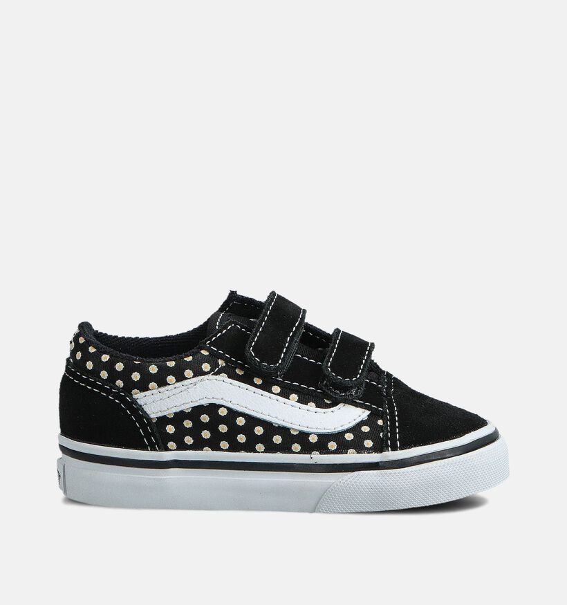 Vans Old Skool Zwarte Sneakers voor meisjes (361022)