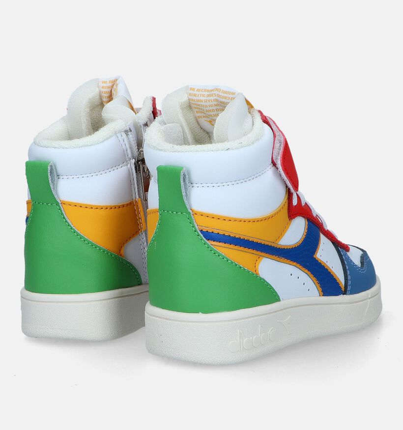 Diadora Magic Baskets en Blanc pour garçons (302950)