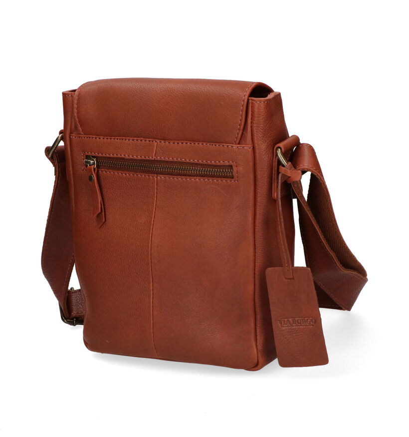 Burkely Ranger Zwarte Crossbody Tas in leer (312239)