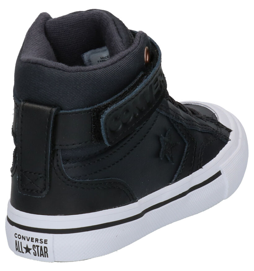 Converse Pro Blaze Zwarte Sneakers in leer (252734)