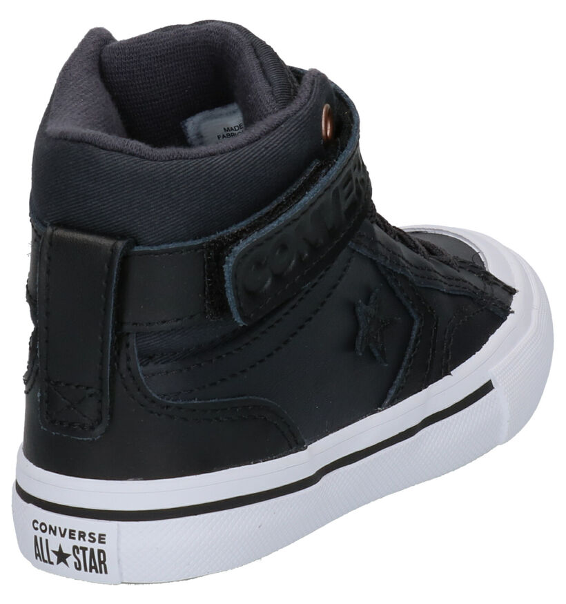 Converse Pro Blaze Baskets en Noir en cuir (252734)