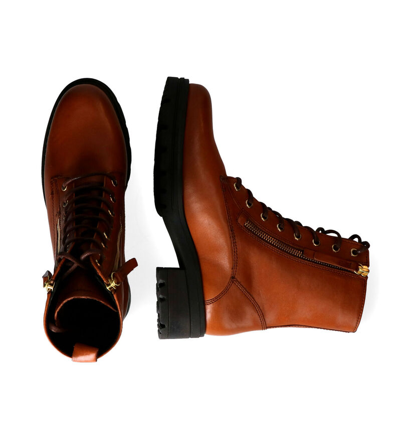 Gabor OptiFit Bottines en Noir en cuir (297215)