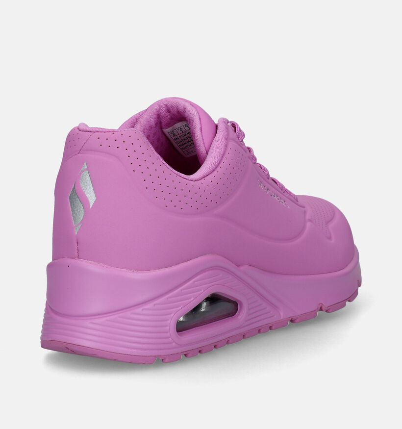 Skechers Uno Stand On Air Baskets en Noir pour femmes (350488)