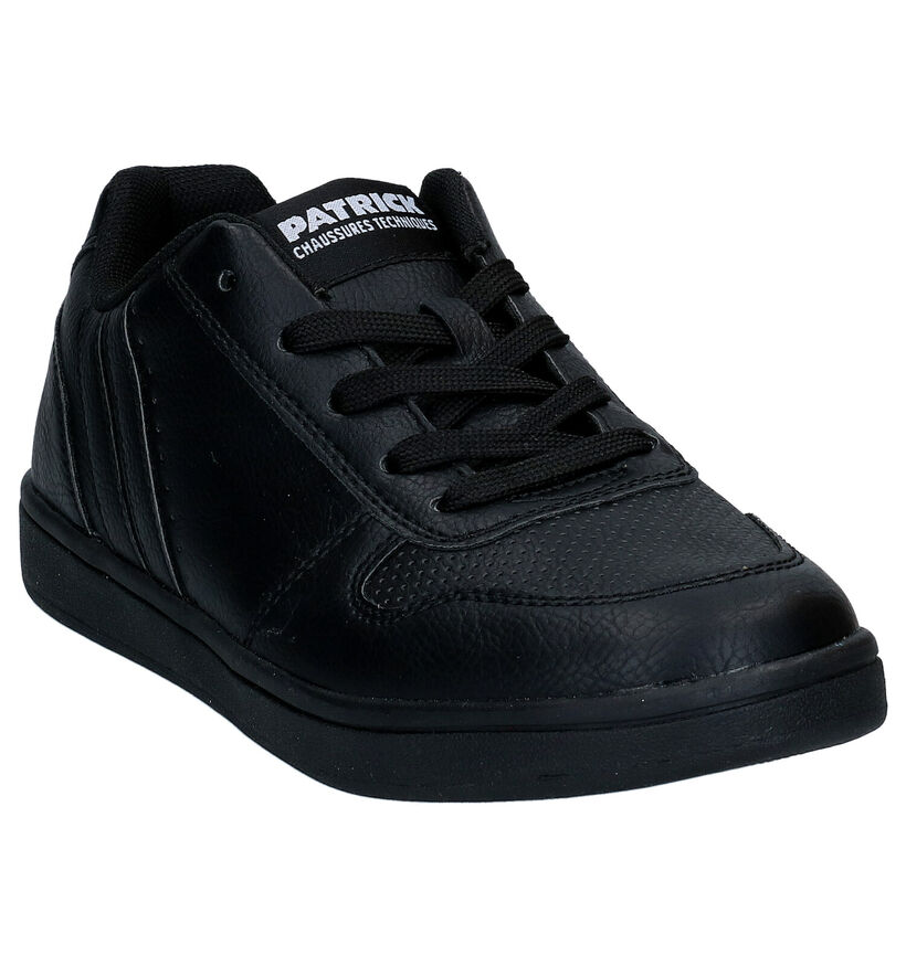 Patrick Zwarte Sneakers voor jongens, meisjes (326121)