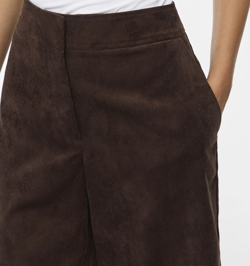 Vila Courdie Donkerbruine Short voor dames (379765)