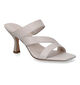 Tamaris Zwarte Slippers in leer (306381)