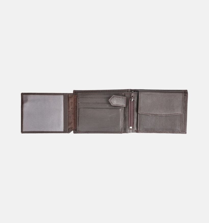 Cloverfield Portefeuille en Brun fonc&eacute; pour hommes (381779)