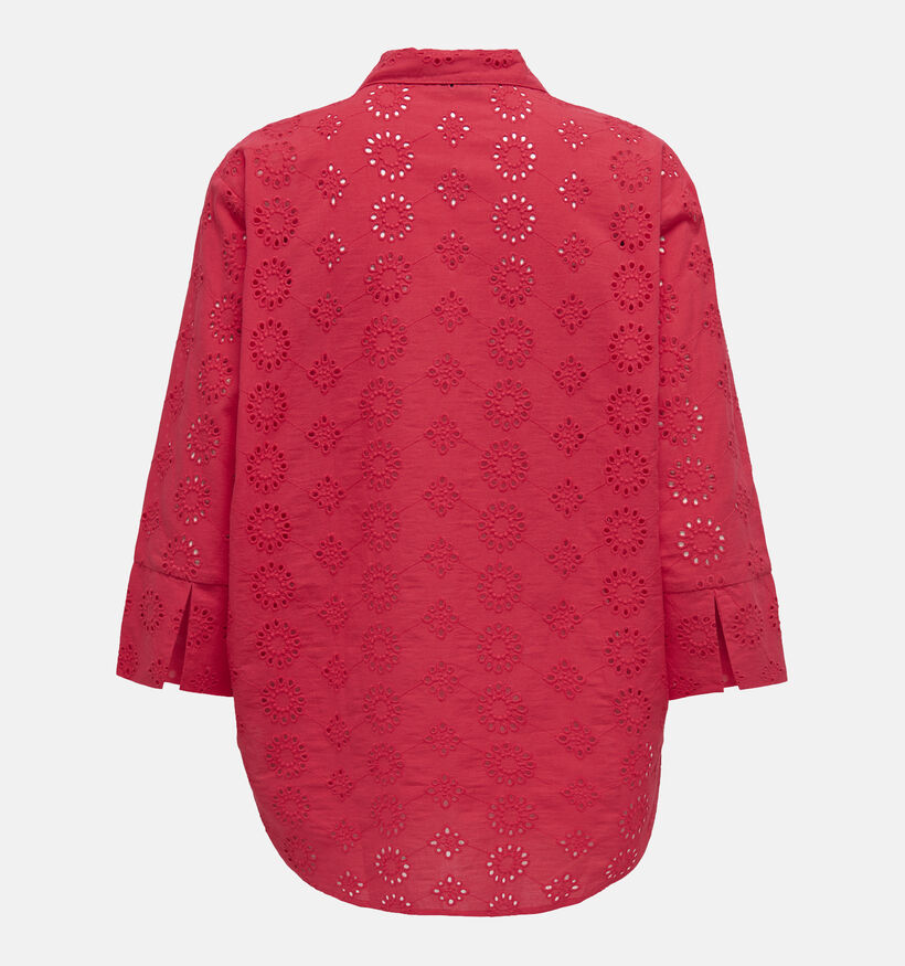 JDY Tallie Chemise en Rouge pour femmes (353273)