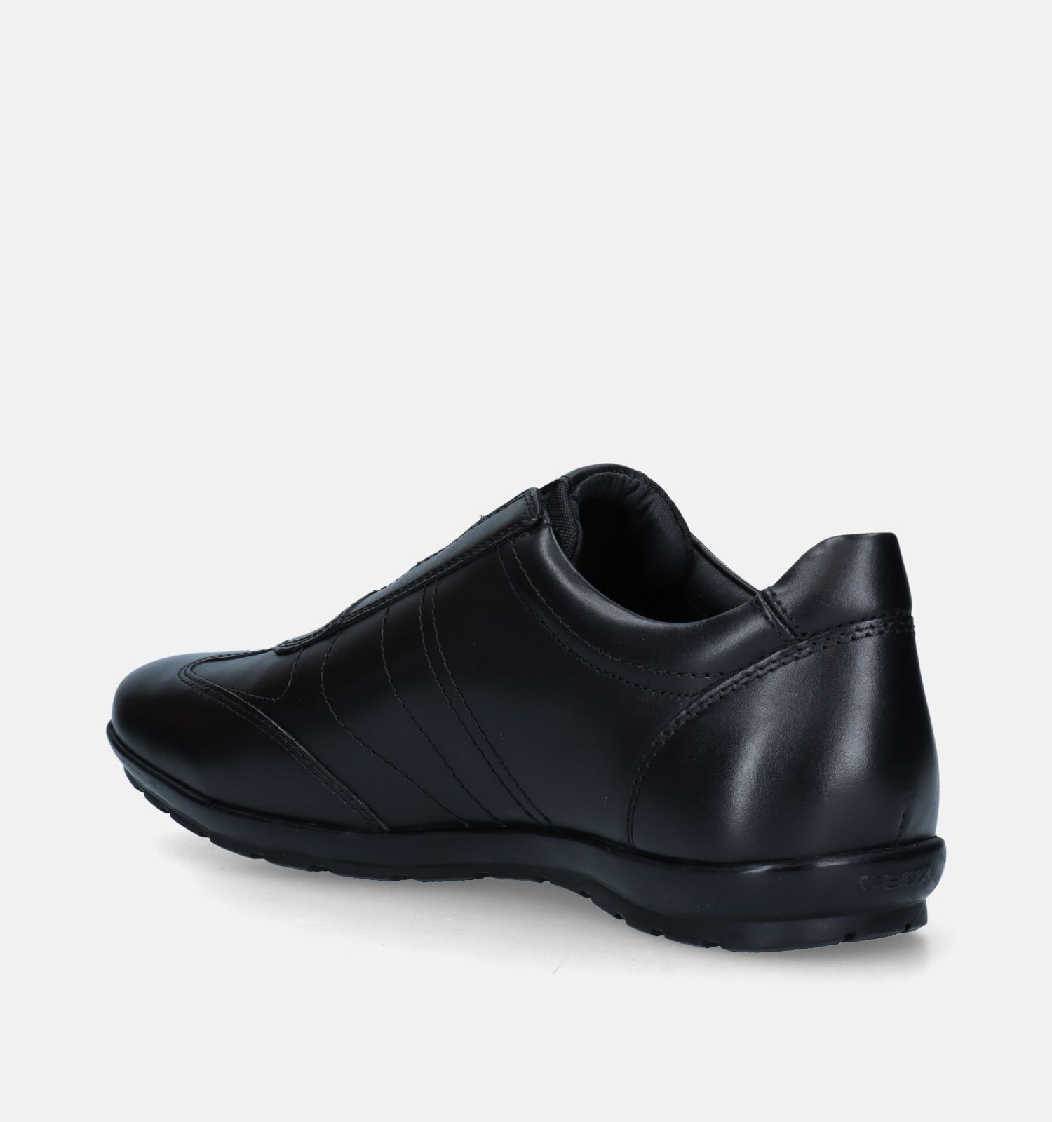 Geox Symbol Zwarte Instappers Heren Lage schoenen Online op