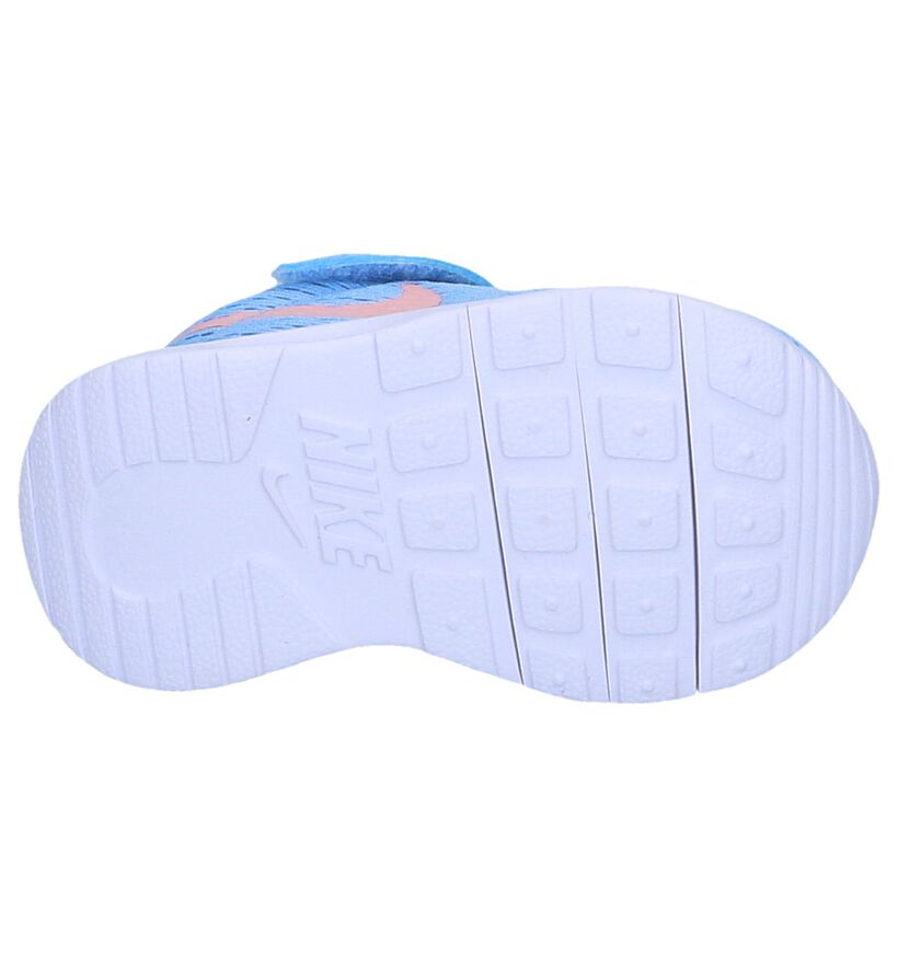 Blauwe Babysneakers Nike Tanjun TD in stof (249976)