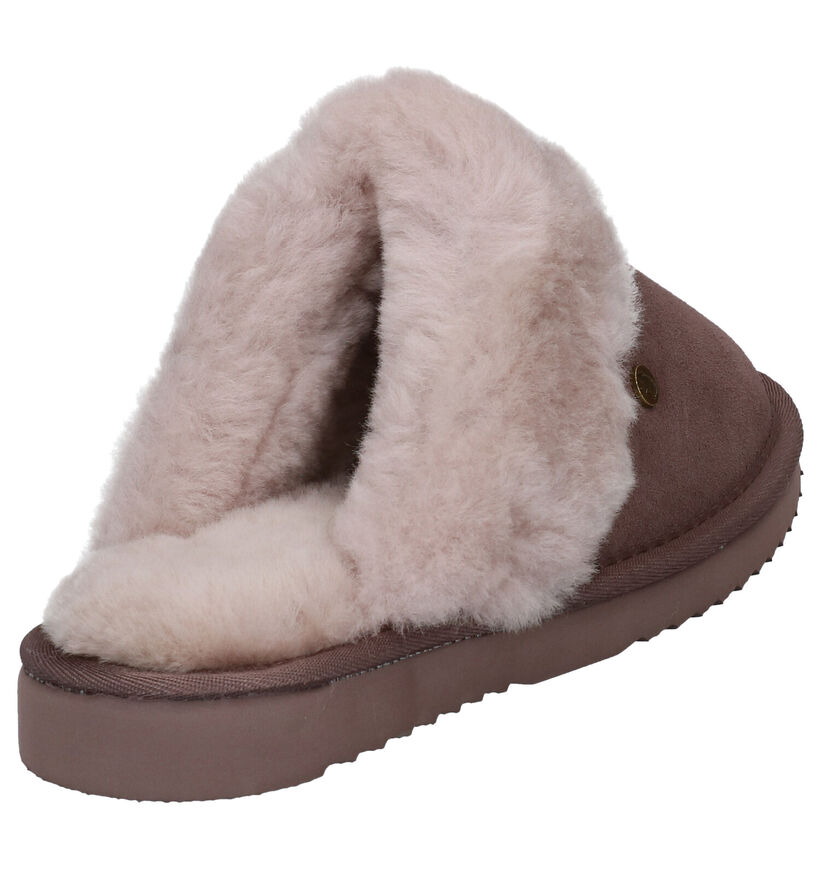 Warmbat Flurry Cognac Pantoffels voor dames (346207)