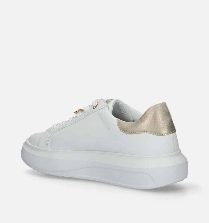 Rieker R-Evolution Witte Sneakers voor steunzolen voor dames (335525) - geschikt voor steunzolen